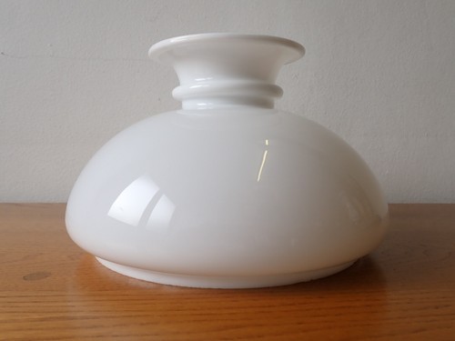 Vintage opaline glass - , lamp