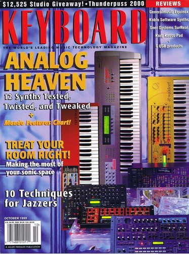 Keyboard magazine 1999 - magazine,
