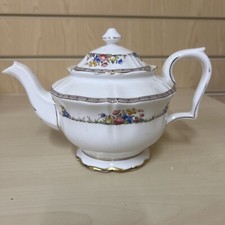 Crown Staffordshire Meadow Flowers Tea Pot  2 pint capacity Vintage China