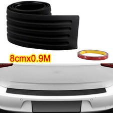 1x Car Rear Bumper Cover Sticker Strip Protect Sill Scuff Plate Guard Protector