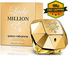 Lady Million Paco Rabanne  Eau De Parfum Spray for Women 80 ml Sealed Pack