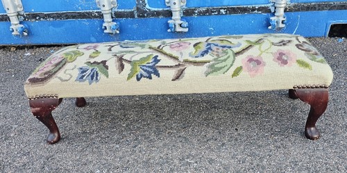 Floral tapestry upholstered - tapestry,