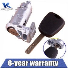 Left Door Lock Cylinder Barrel Key for Renault Clio Trafic Master III 7701209836