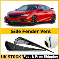 2x Side Wing Air Flow Fender