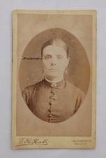 CDV OF VICTORIAN LADY IN