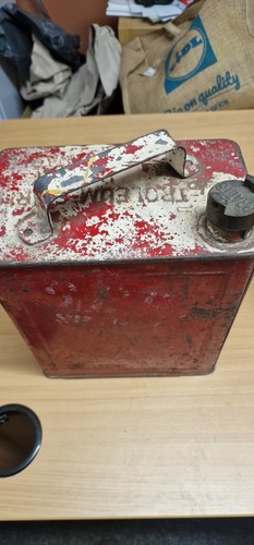 Old garage oil - old, cans