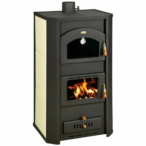 Wood burning boiler oven - burning,