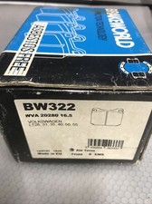 BW322 BRAKEWORLD FITS