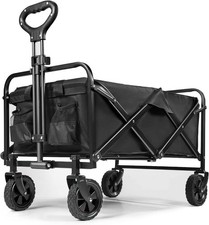Heavy Duty Foldable Camping Outdoor Garden Trolley Cart Wagon Truck Wheelbarrow