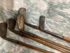 Vintage Hickory Shafted Irons