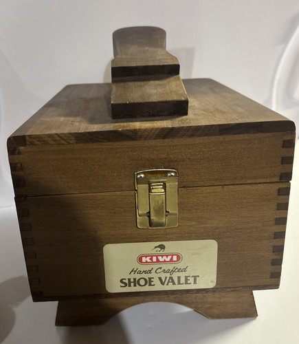 Vintage kiwi shoe shine wooden - kiwi,