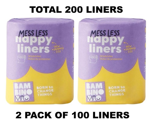 100 super soft nappy liners - soft,
