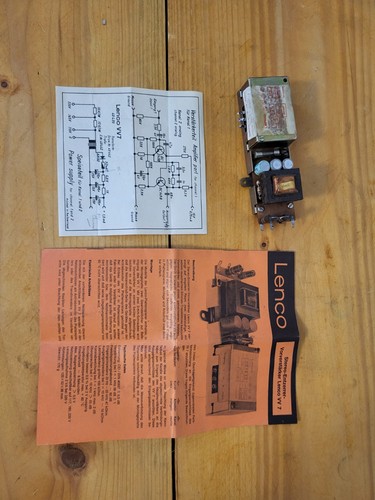 Lenco vv7 phono record player - record,