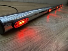 180 CM Whit 6 LEDs STAINLESS