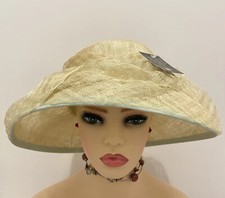 LADIES WIDE BRIM WEDDING HAT