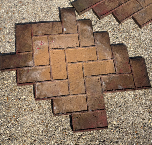Herringbone brick effect - herringbone, brick-effect