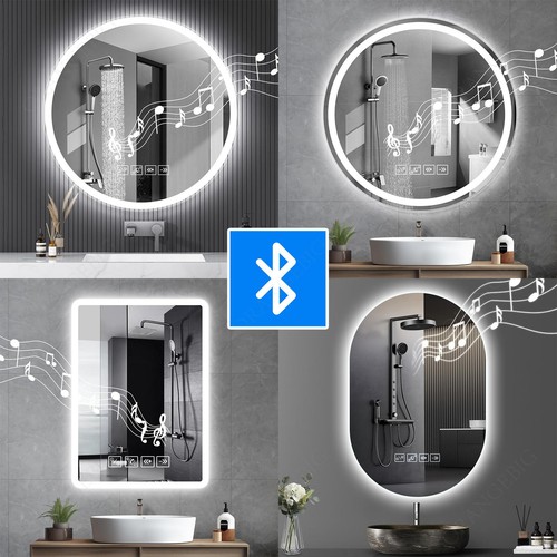 Bluetooth illuminated bathroom - illuminated,