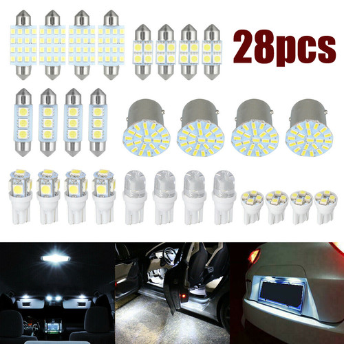 28pcs car interior led lights - 28pcs,