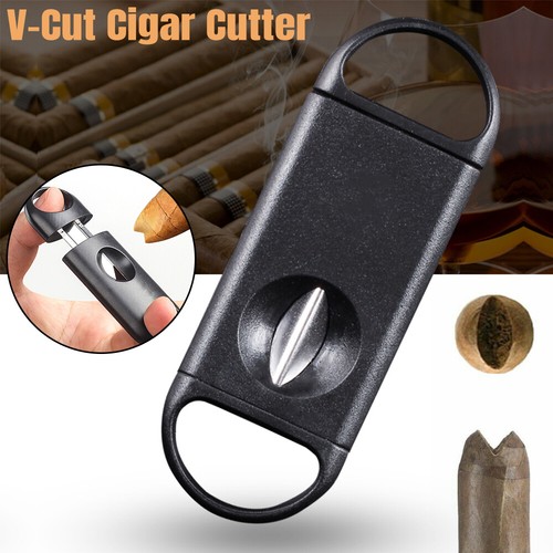 Plastic cigar cutter cut - plastic,