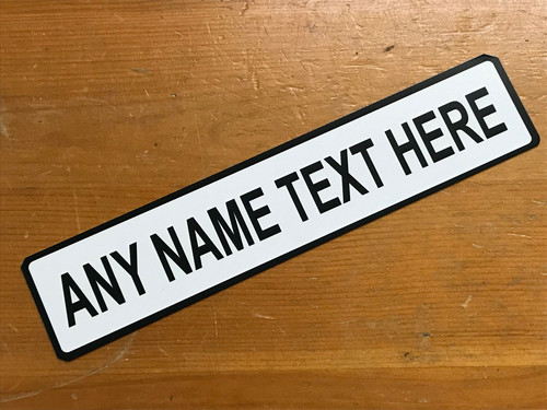 Personalised metal sign custom - personalised,