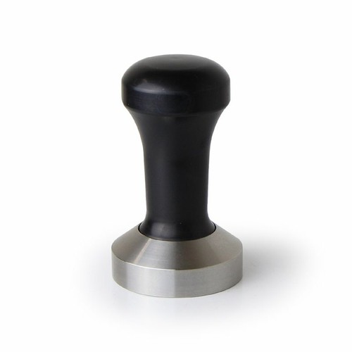 Flat stainless coffee tamper - flat,