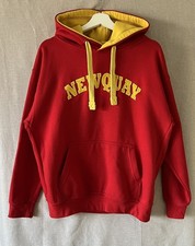 Lifeguard Red Yellow Hoodie Hooded Jacket Jumper Hunters Newquay Size Medium M
