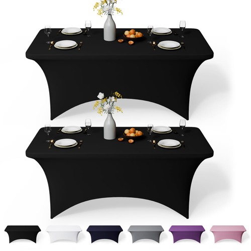 Gfcc 6ft spandex table covers - gfcc,