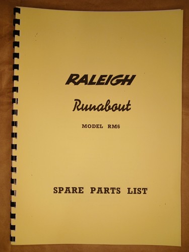 Raleigh runabout rm6 - raleigh, moped