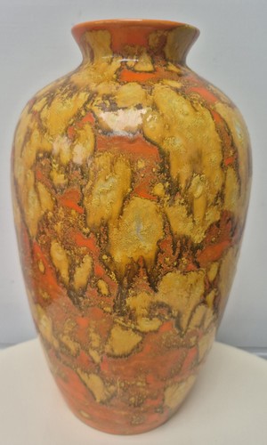 Vintage bright orange fat - bright,