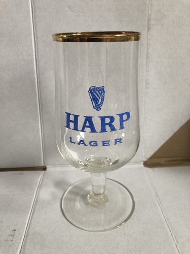 Vintage harp stemmed half pint - harp,