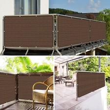 Privacy Garden Fence Panel Balcony UV Protection Shade Cover Screen Sunshade UK