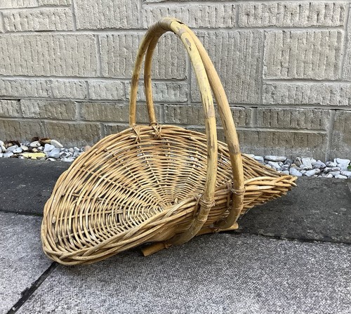 Large vintage flower trug - large,