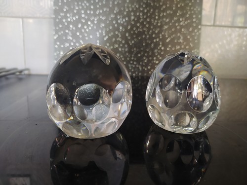 Tutbury crystal paperweight - tutbury,