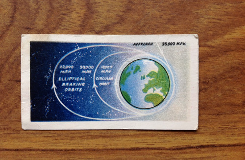 1963 lyons maid card space - -,
