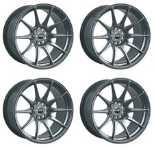 XXR 527 17" x 8.25J 5x100/114 BLACK CHROME MASSIVE WIDE RIMS ALLOYS WHEELS Z2195