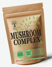 Mushroom Complex 12600mg Chaga Cordyceps Lions Mane Maitake Reishi Shiitake