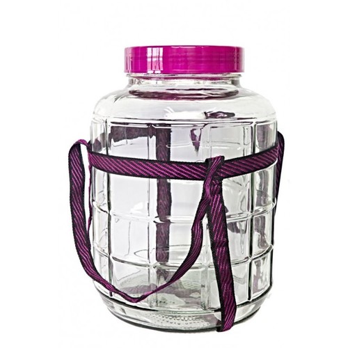 Glass jar gallon - jar, wide