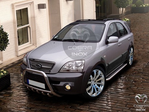 Kia sorento chrome bull bar - chrome,