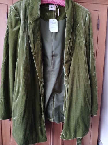 Pea green textured velvet - pea,