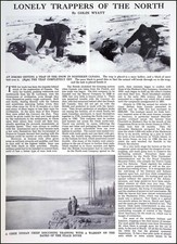 ESKIMO TRAPPING ANIMALS IN