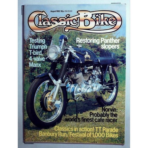 Classic bike magazine august - bike,
