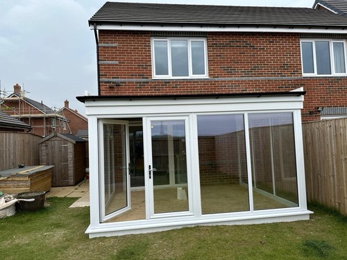 Conservatory lean sunroom - conservatory,