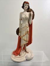 Coalport Roaring Twenties Large Figure / Figurine Blanche Excellent 29cm Tall