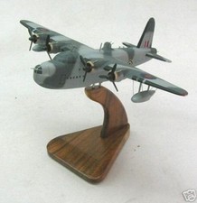 S-25 Sunderland Short S25 Airplane Desktop Wood Model Regular New Free Shipping
