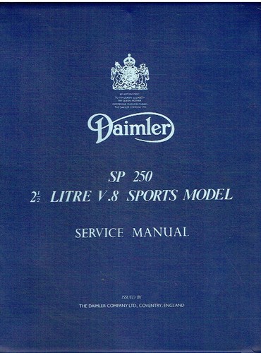 Daimler sp250 litre v8 - 2.5,