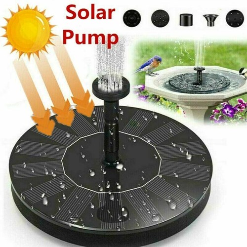 Floating solar fountain - floating,