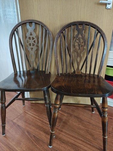 Pair elm beech rustic - pair,