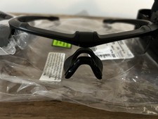 ESS Crossblade One Matte Black Clear Lens Safety Eyeshield Sunglasses EE9032-12