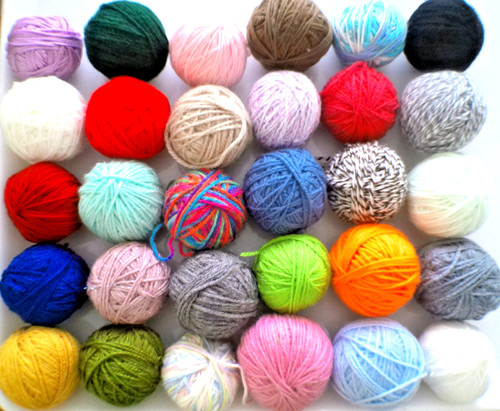 600g job lot double knit - job,