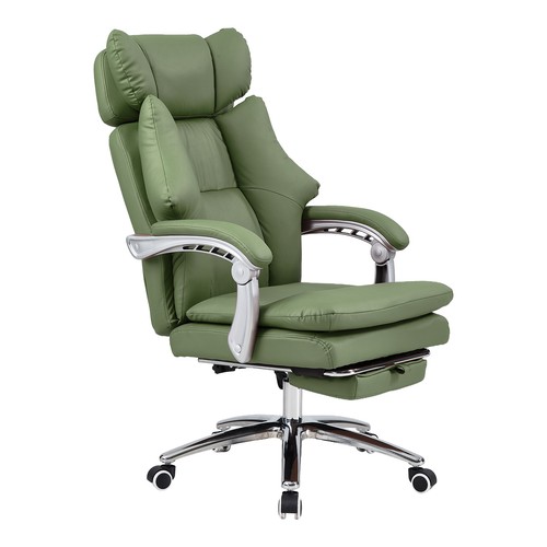 Green leather home - home, office